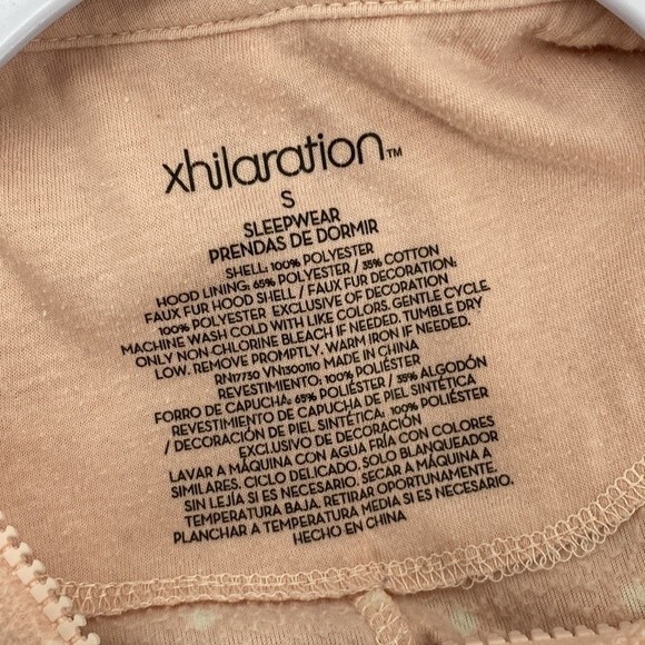 Xhilaration Llama Heart Target Jumpsuit Union Suit Pajama Sleepwear Pink S - Picture 3 of 7